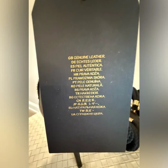 NEW WITH TAGS BALMAIN X H&M Black and Gold Rope Heels - Size 39 - Picture 11 of 16